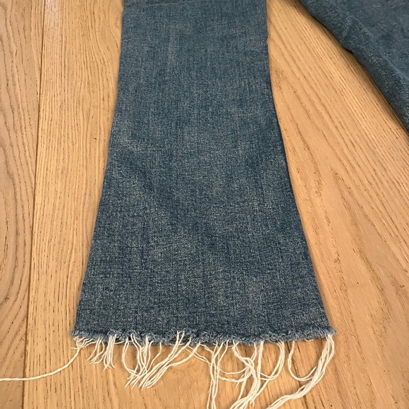 Zara cropped flare denim size 38 / US 6 - Picture 2 of 4